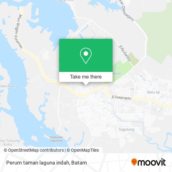 Perum taman laguna indah map