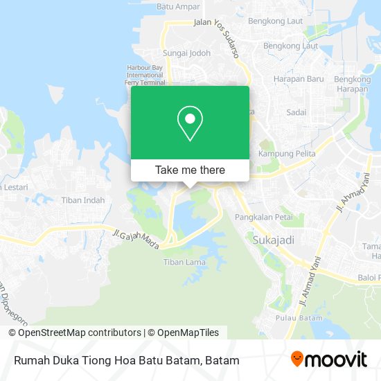 Rumah Duka Tiong Hoa Batu Batam map