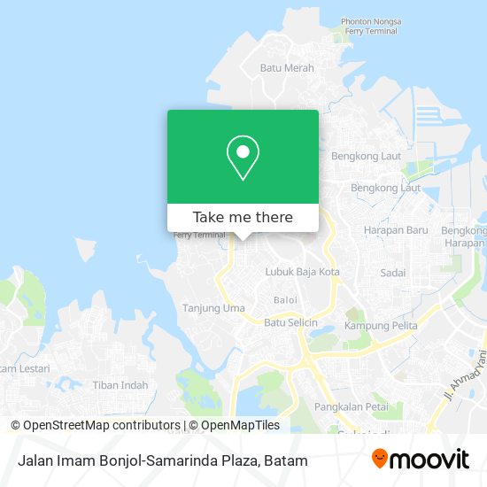 Jalan Imam Bonjol-Samarinda Plaza map