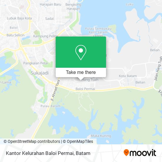 Kantor Kelurahan Baloi Permai map