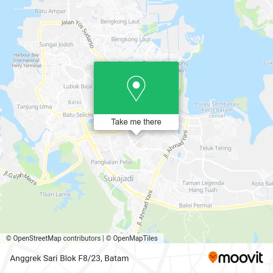 Anggrek Sari Blok F8/23 map