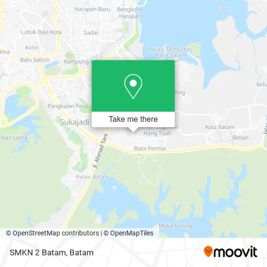 SMKN 2 Batam map