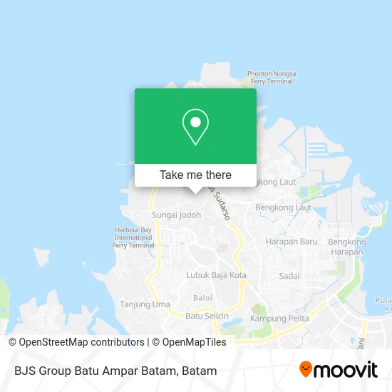 BJS Group Batu Ampar Batam map