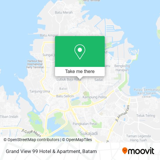 Grand View 99 Hotel & Apartment map
