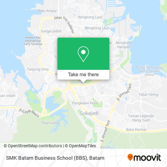 SMK Batam Business School (BBS) map