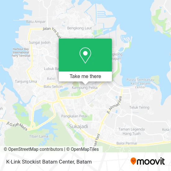 K-Link Stockist Batam Center map