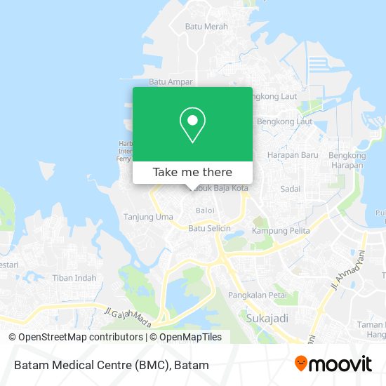 Batam Medical Centre (BMC) map