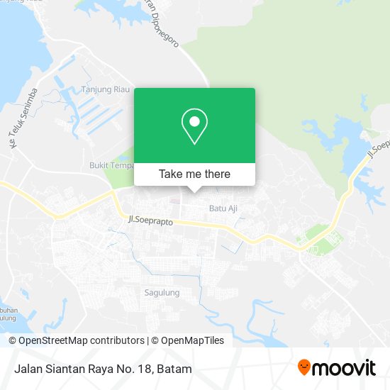 Jalan Siantan Raya No. 18 map