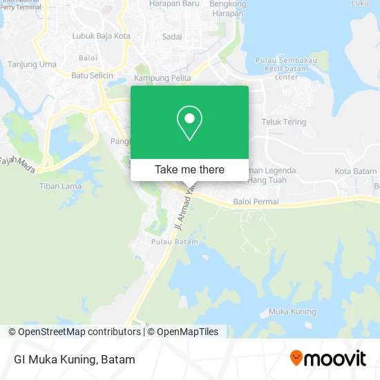 GI Muka Kuning map