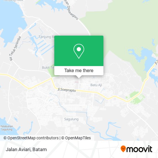 Jalan Aviari map