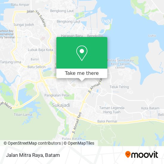 Jalan Mitra Raya map