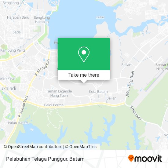 Pelabuhan Telaga Punggur map