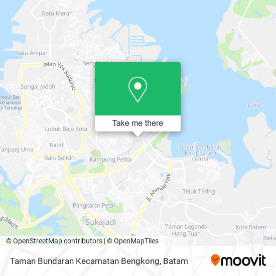 Taman Bundaran Kecamatan Bengkong map