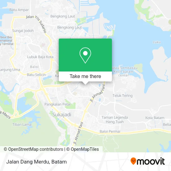 Jalan Dang Merdu map