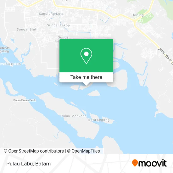 Pulau Labu map