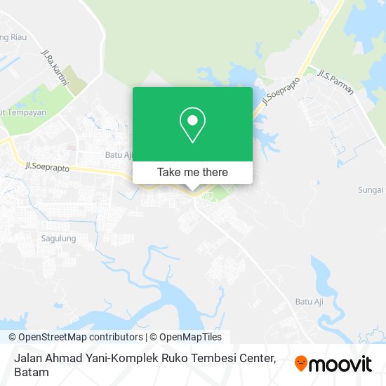 Jalan Ahmad Yani-Komplek Ruko Tembesi Center map
