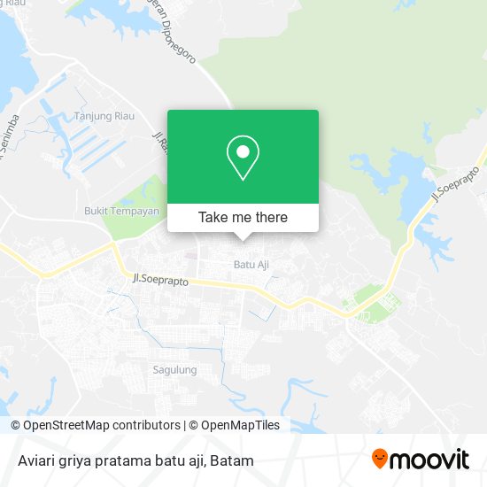 Aviari griya pratama  batu aji map