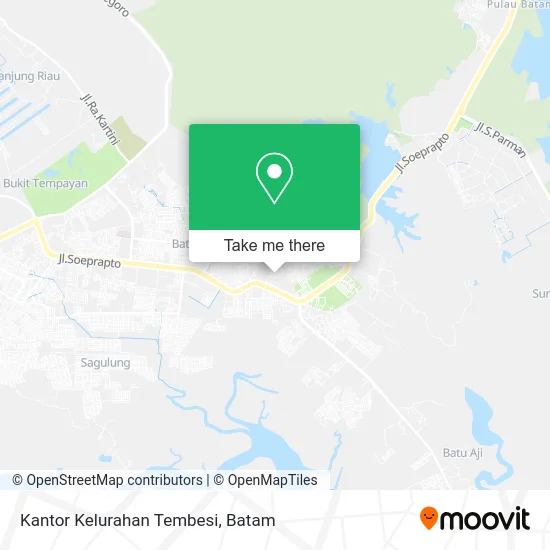 Kantor Kelurahan Tembesi map