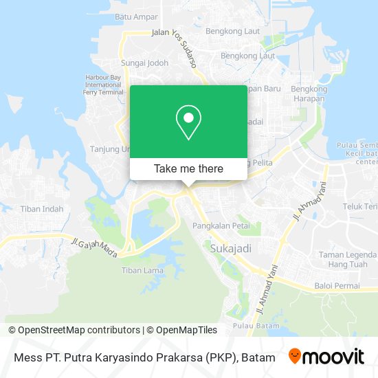 Mess PT. Putra Karyasindo Prakarsa (PKP) map