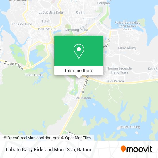 Labatu Baby Kids and Mom Spa map
