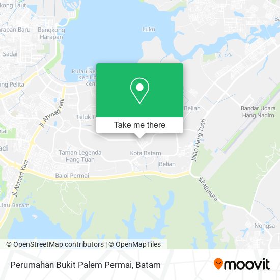 Perumahan Bukit Palem Permai map