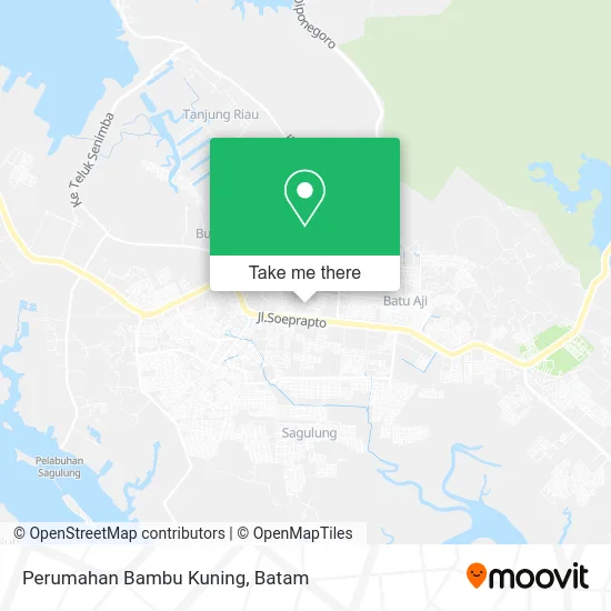 Perumahan Bambu Kuning map