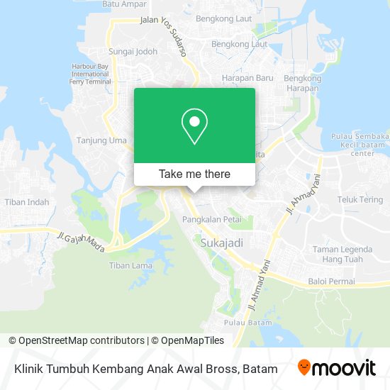 Klinik Tumbuh Kembang Anak Awal Bross map