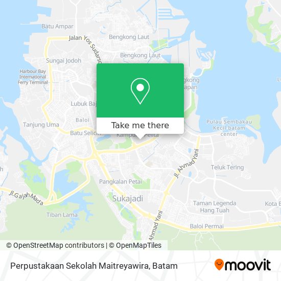 Perpustakaan Sekolah Maitreyawira map