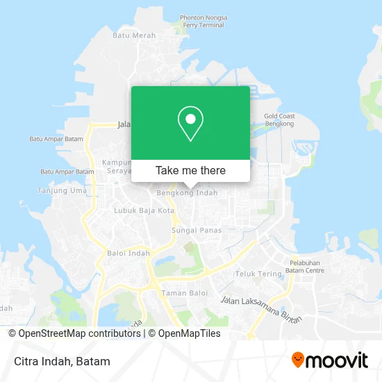 Citra Indah map