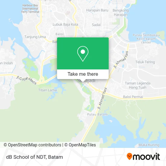 dB School of NDT map