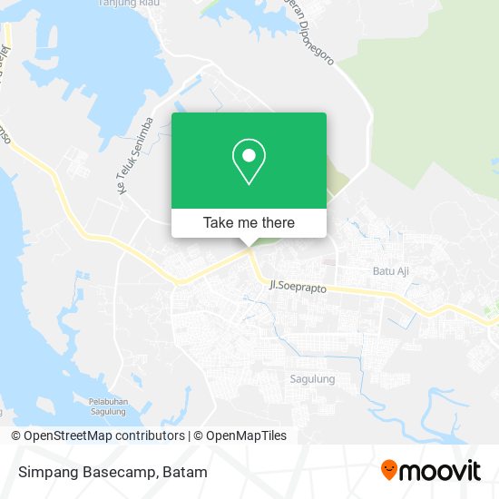 Simpang Basecamp map