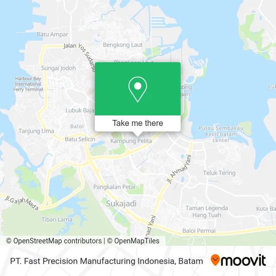 PT. Fast Precision Manufacturing Indonesia map