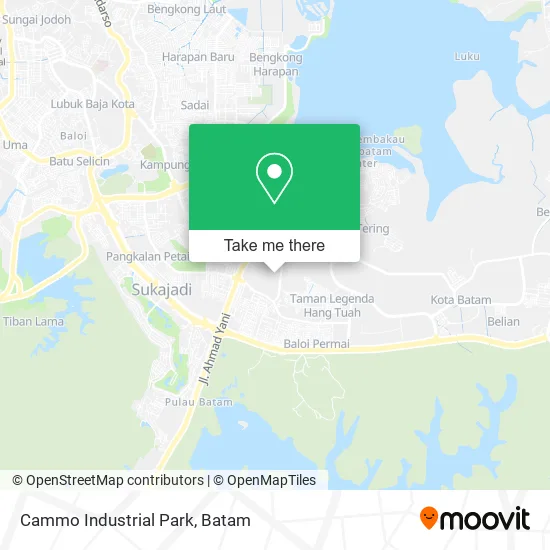 Cammo Industrial Park map