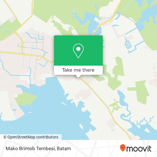 Mako Brimob Tembesi map