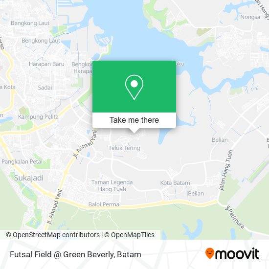 Futsal Field @ Green Beverly map