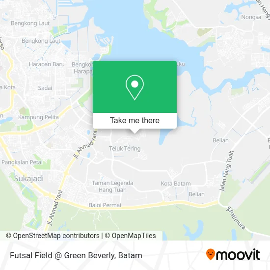 Futsal Field @ Green Beverly map