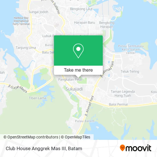 Club House Anggrek Mas III map