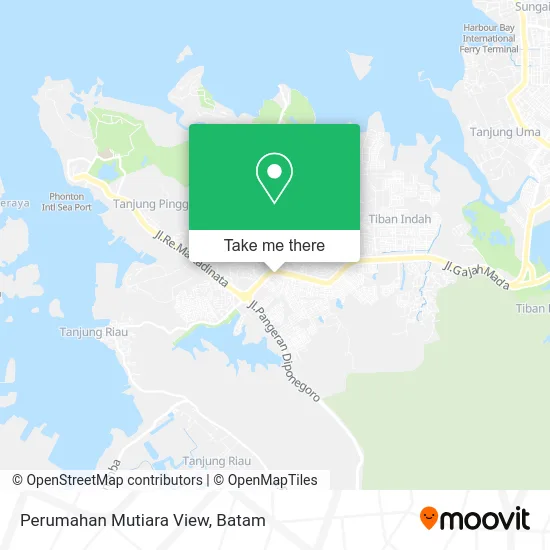 Perumahan Mutiara View map