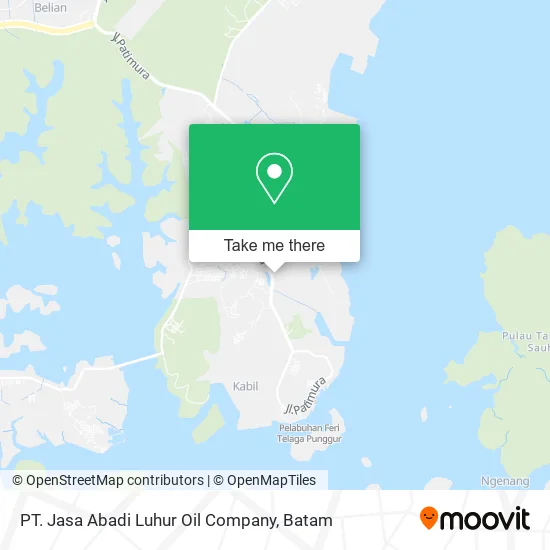 PT. Jasa Abadi Luhur Oil Company map