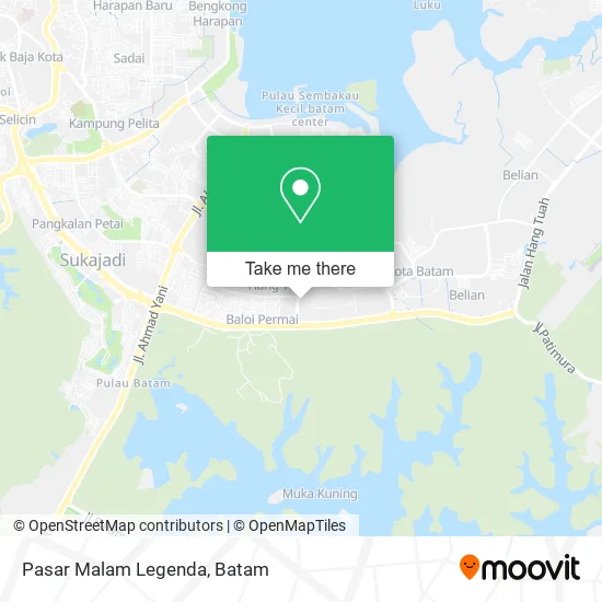 Pasar Malam Legenda map