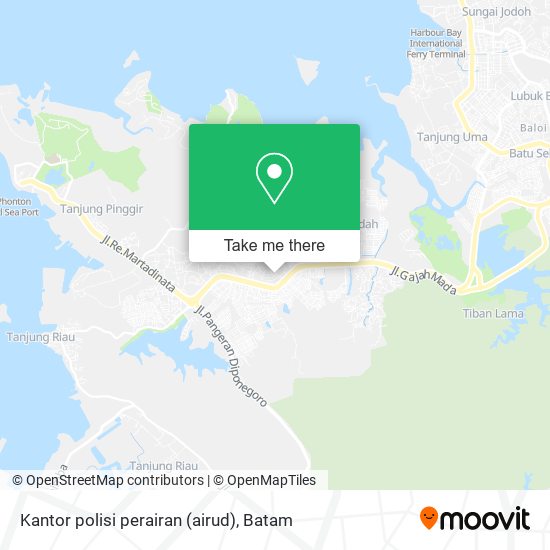 Kantor polisi perairan (airud) map
