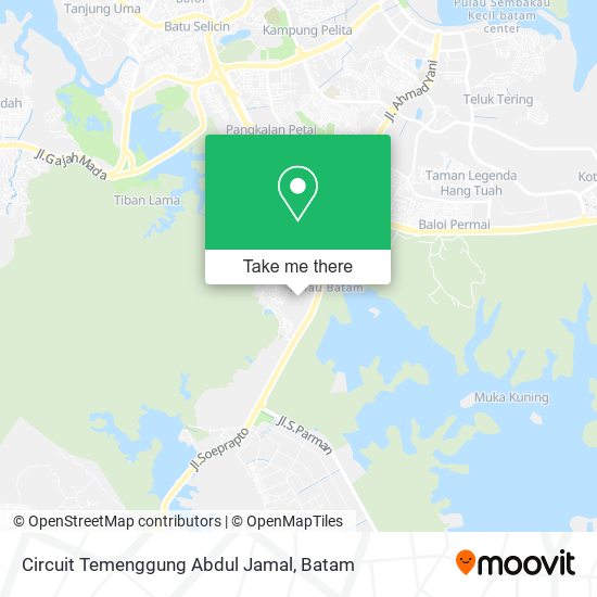 Circuit Temenggung Abdul Jamal map