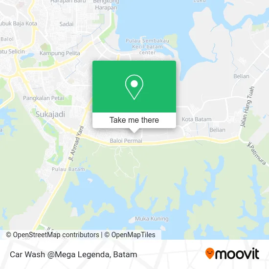 Car Wash @Mega Legenda map