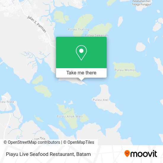 Piayu Live Seafood Restaurant map