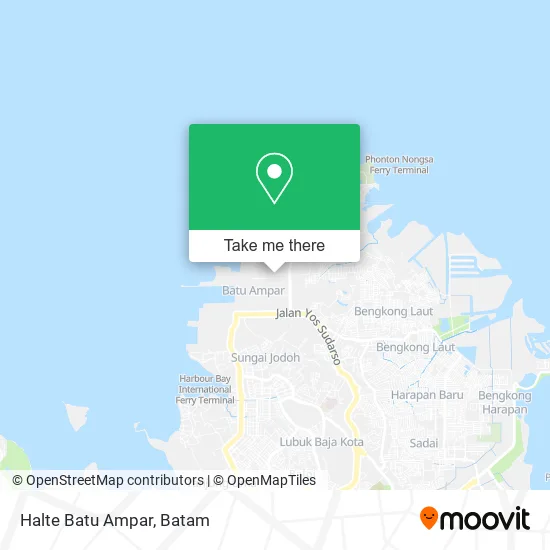 Halte Batu Ampar map