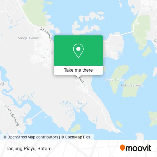 Tanjung Piayu map