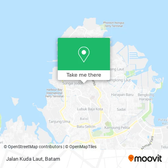 Jalan Kuda Laut map