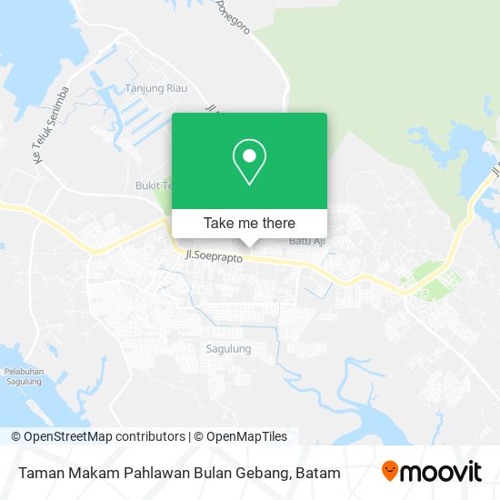 Taman Makam Pahlawan Bulan Gebang map