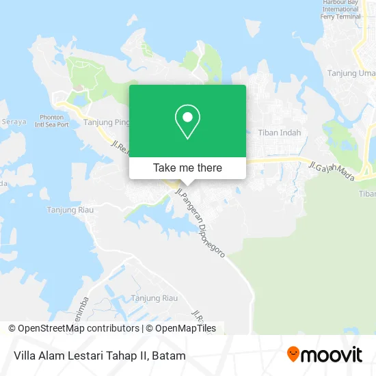 Villa Alam Lestari Tahap II map