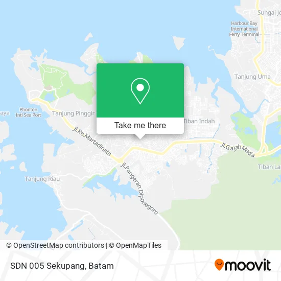 SDN 005 Sekupang map